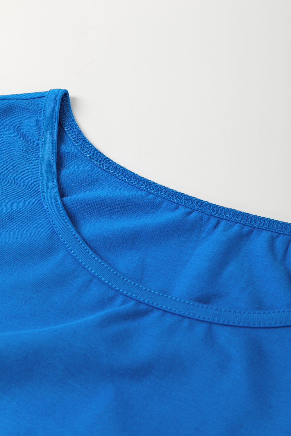 Blue Sun Graphic Casual Tank Top - 图片 7