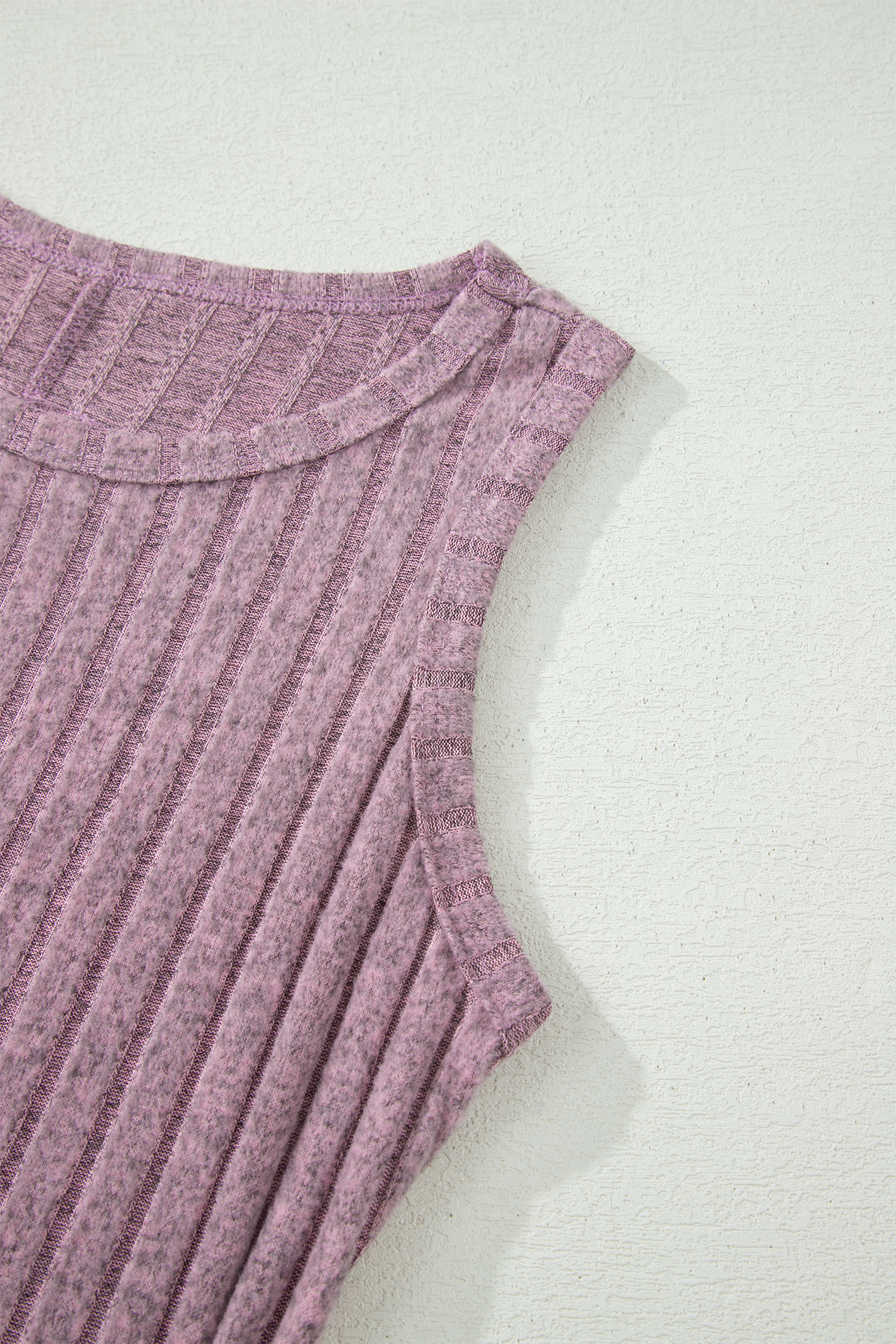 Bonbon Slim Ribbed Mineral Wash Tank Top - 图片 8
