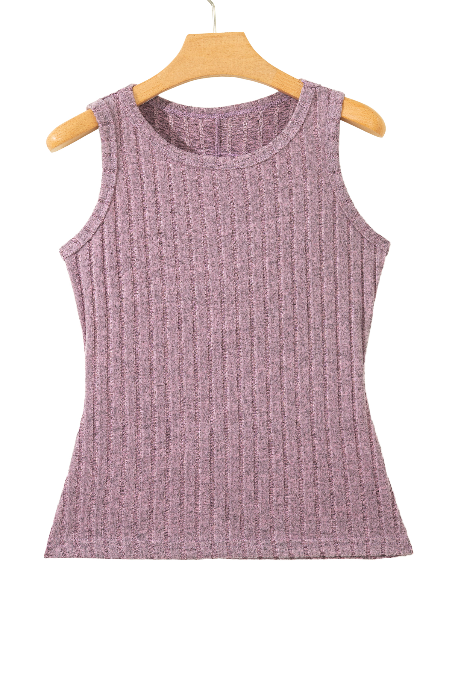 Bonbon Slim Ribbed Mineral Wash Tank Top - 图片 10